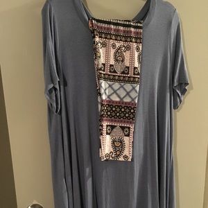 Boutique dress and leggins